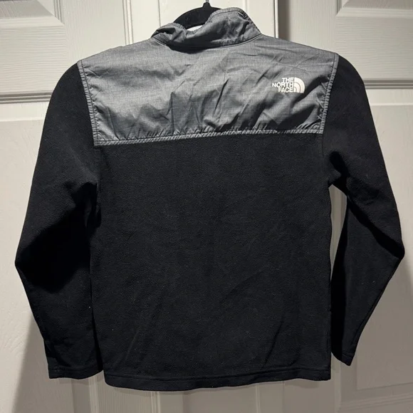 The North Face Charcoal and Black Fleece Jacket